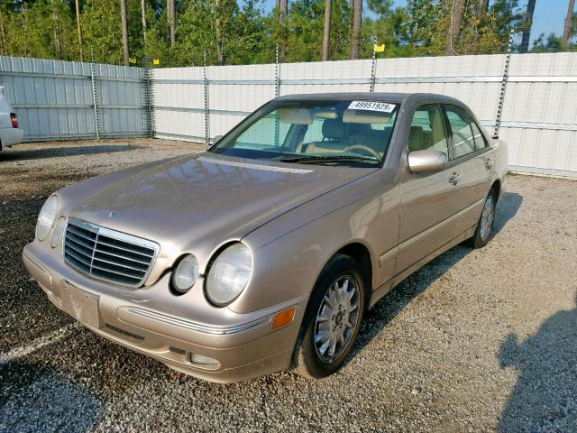 WDBJF65J31B268908 - 2001 MERCEDES-BENZ E 320 GOLD photo 2