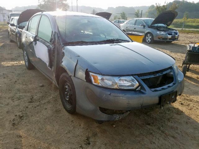1G8AJ55F86Z187031 - 2006 SATURN ION LEVEL GRAY photo 1