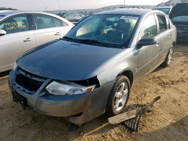 1G8AJ55F86Z187031 - 2006 SATURN ION LEVEL GRAY photo 2