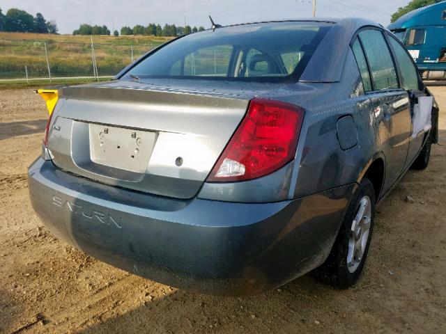 1G8AJ55F86Z187031 - 2006 SATURN ION LEVEL GRAY photo 4