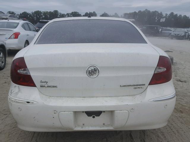 2G4WD582361219299 - 2006 BUICK LACROSSE C WHITE photo 9