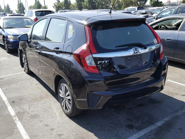 JHMGK5H78GX006765 - 2016 HONDA FIT EX BLACK photo 3