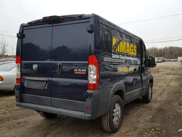 3C6TRVNG0FE512046 - 2015 RAM PROMASTER 蓝色 照片 4