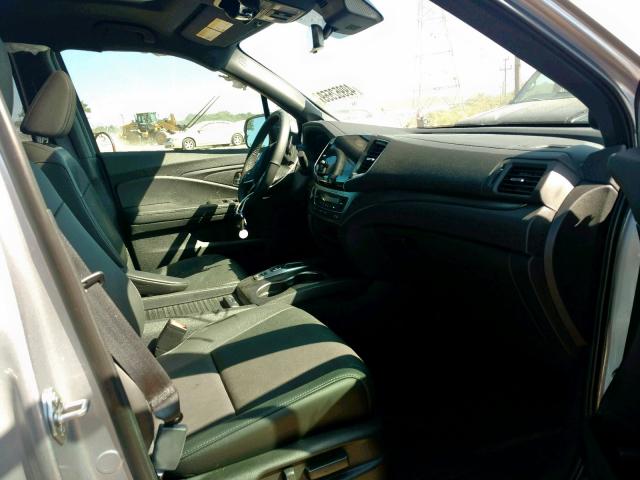 5FNYF7H53KB004199 - 2019 HONDA PASSPORT E 银色 照片 5