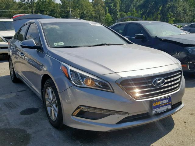 5NPE24AA4FH149201 - 2015 HYUNDAI SONATA ECO SILVER photo 1