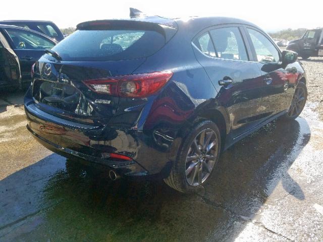 3MZBN1L33JM273595 - 2018 MAZDA 3 TOURING BLUE photo 4