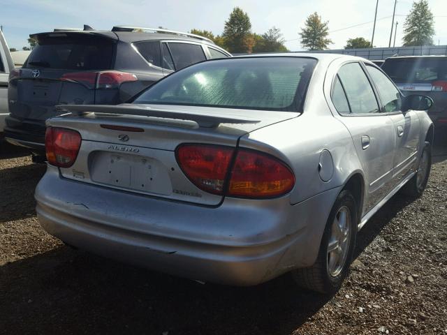 1G3NL52F23C208153 - 2003 OLDSMOBILE ALERO GL SILVER photo 4