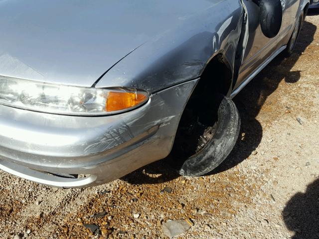 1G3NL52F23C208153 - 2003 OLDSMOBILE ALERO GL SILVER photo 9