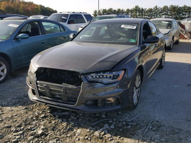 WAUJGAFC0CN160780 - 2012 AUDI A6 PRESTIG GRAY photo 2