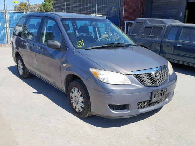 JM3LW28A360565203 - 2006 MAZDA MPV WAGON GRAY photo 1