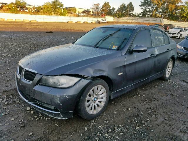 WBAVD135X6KV03472 - 2006 BMW 325 XI GRAY photo 2