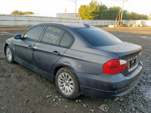 WBAVD135X6KV03472 - 2006 BMW 325 XI GRAY photo 3