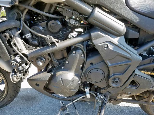 JKALEEF13HDA18781 - 2017 KAWASAKI KLE650 F GRAY photo 7