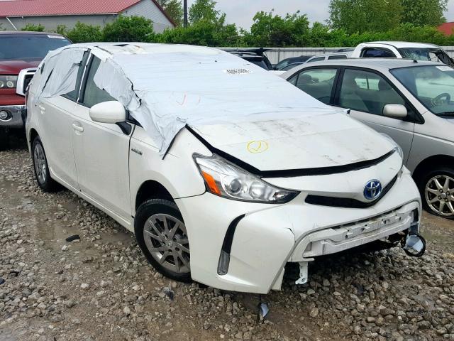 JTDZN3EU3HJ065467 - 2017 TOYOTA PRIUS V WHITE photo 1