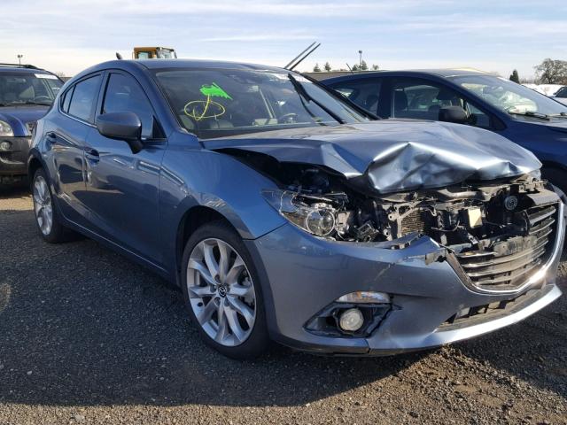 JM1BM1M36F1247842 - 2015 MAZDA 3 GRAND TO BLUE photo 1