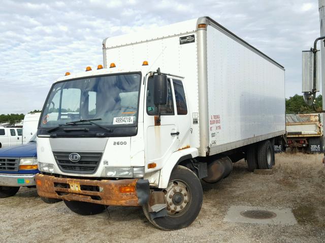 JNAPA80H97AR60022 - 2007 NISSAN DIESEL UD2600 WHITE photo 2