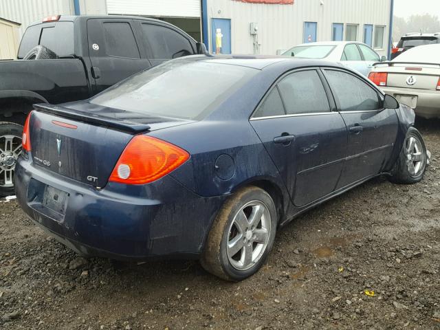 1G2ZH57N984107748 - 2008 PONTIAC G6 GT BLUE photo 4