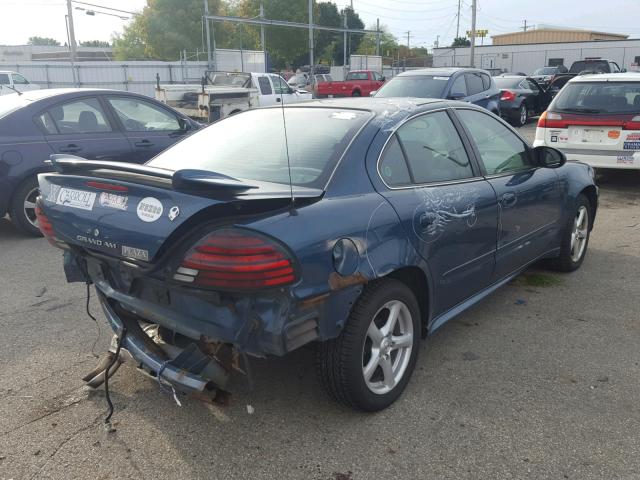 1G2NF52F03C111965 - 2003 PONTIAC GRAND AM S BLUE photo 4