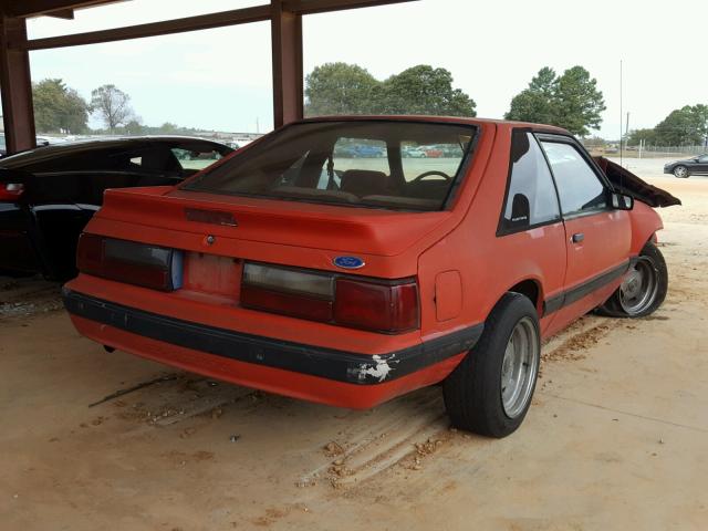 1FACP41A6LF143078 - 1990 FORD MUSTANG LX RED photo 4