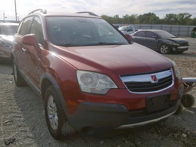 3GSCL33P88S654509 - 2008 SATURN VUE XE MAROON photo 1