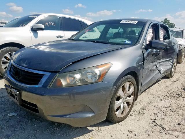 1HGCP268X8A009569 - 2008 HONDA ACCORD EXL GRAY photo 2