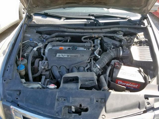 1HGCP268X8A009569 - 2008 HONDA ACCORD EXL GRAY photo 7