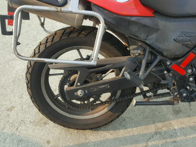 WB101890XBZY93644 - 2011 BMW G650 GS RED photo 9