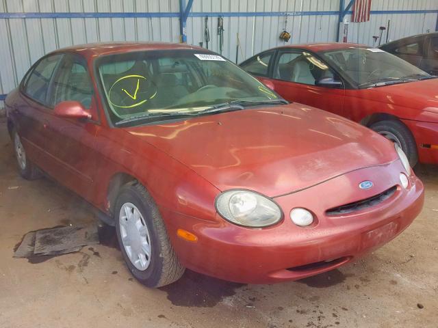 1FALP52U0VA174213 - 1997 FORD TAURUS GL RED photo 1