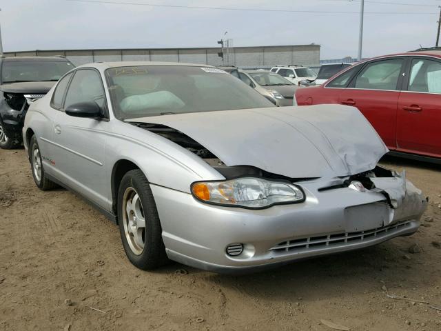 2G1WW12E639242270 - 2003 CHEVROLET MONTE CARL SILVER photo 1