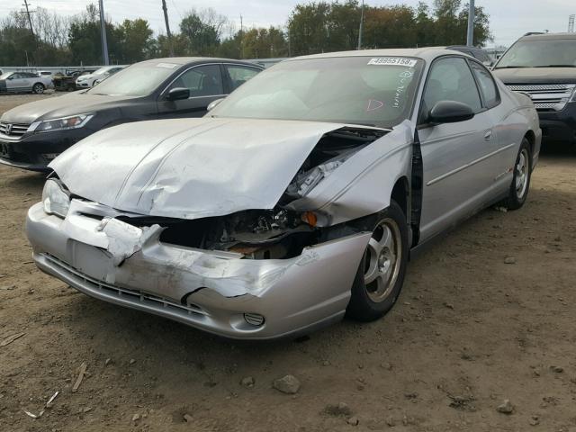 2G1WW12E639242270 - 2003 CHEVROLET MONTE CARL SILVER photo 2