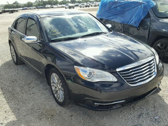 1C3CCBCB7CN137770 - 2012 CHRYSLER 200 LIMITE BLACK photo 1