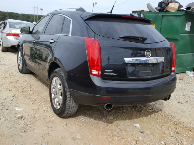 3GYFNDEY4BS525344 - 2011 CADILLAC SRX LUXURY BLACK photo 3