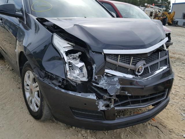 3GYFNDEY4BS525344 - 2011 CADILLAC SRX LUXURY BLACK photo 9