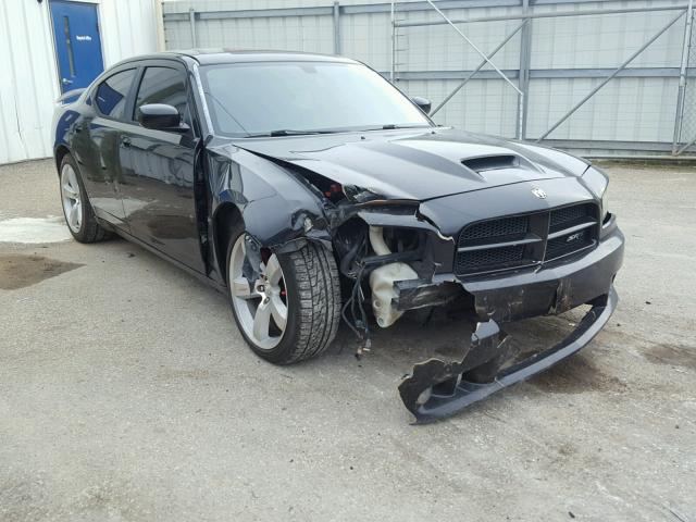 2B3KA73W76H406880 - 2006 DODGE CHARGER SR BLACK photo 1