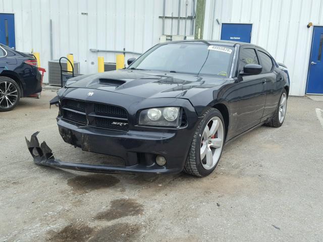 2B3KA73W76H406880 - 2006 DODGE CHARGER SR BLACK photo 2