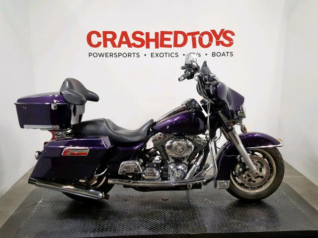 1HD1FF4168Y666168 - 2008 HARLEY-DAVIDSON FLHT CLASS PURPLE photo 1