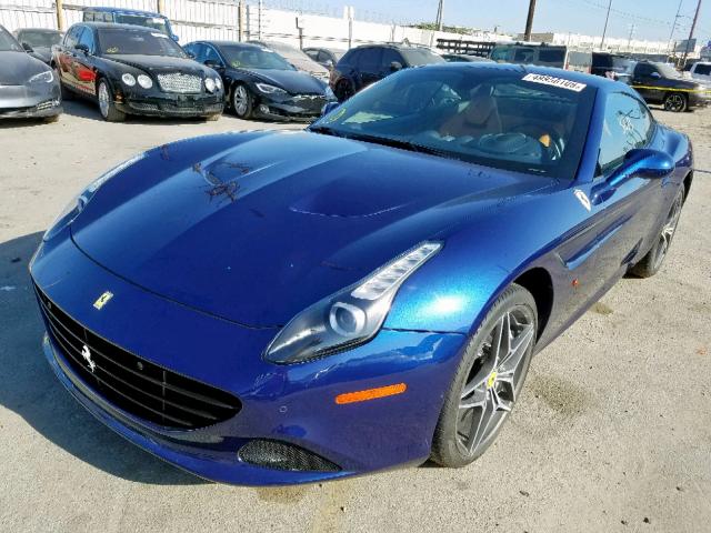 ZFF77XJA5F0209805 - 2015 FERRARI CALIFORNIA BLUE photo 2