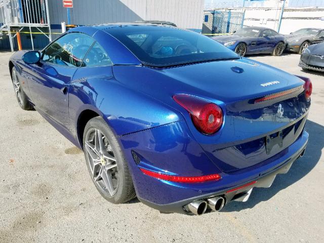 ZFF77XJA5F0209805 - 2015 FERRARI CALIFORNIA BLUE photo 3