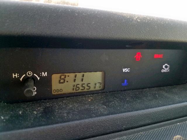 JTLKT334X54023029 - 2005 TOYOTA SCION XB ნაცრისფერი ფოტო 8