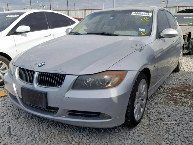 WBAVB335X6PS12314 - 2006 BMW 330 I SILVER photo 2