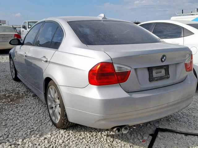 WBAVB335X6PS12314 - 2006 BMW 330 I SILVER photo 3