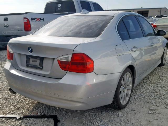 WBAVB335X6PS12314 - 2006 BMW 330 I SILVER photo 4