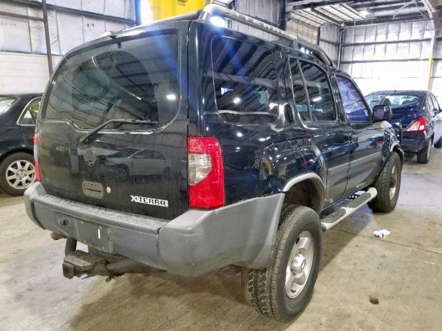 5N1ED28Y13C673099 - 2003 NISSAN XTERRA XE BLACK photo 4