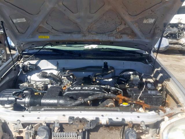 5TBET34196S519208 - 2006 TOYOTA TUNDRA DOU SILVER photo 7