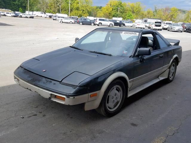 JT2AW15C0G0086991 - 1986 TOYOTA MR2 GREEN photo 2