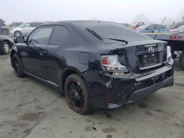 JTKJF5C71GJ018156 - 2016 TOYOTA SCION TC 黑色 照片 3