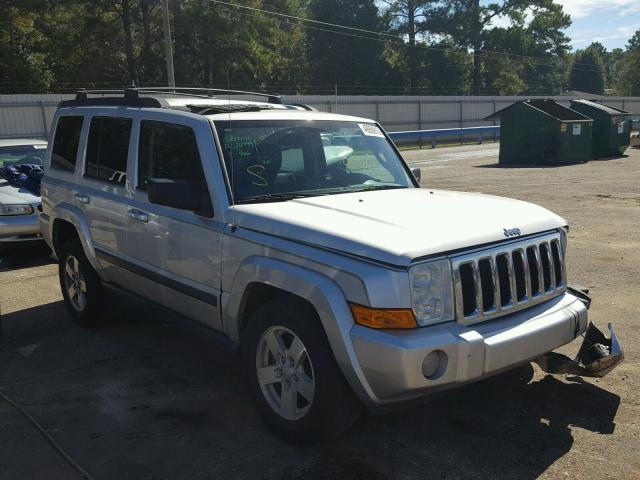 1J8HH48N88C159273 - 2008 JEEP COMMANDER SILVER photo 1