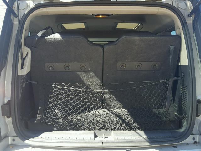 1J8HH48N88C159273 - 2008 JEEP COMMANDER SILVER photo 9