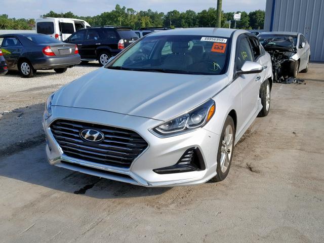 5NPE34AFXJH625663 - 2018 HYUNDAI SONATA SPO SILVER photo 2