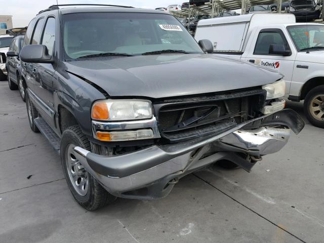 1GKEK13T61R183224 - 2001 GMC YUKON GRAY photo 9